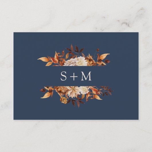 ネイビーブルーオータム詳細 エンクロージャーカード (裏面)