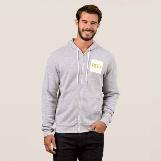 ネイビーブルーカスタムアップロード画像ロゴ写真Hoodi パーカ (正面フル)