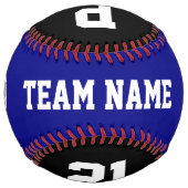 ネイビーブルーカスタムソフトボール選手の写真名番号 ソフトボール (正面)