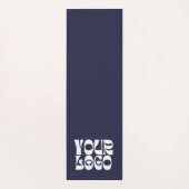 ネイビーブルーカスタムロゴ販売促進事業 ヨガマット (裏面)