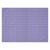 ネイビーブルーギンガム テーブルクロス (正面(横))