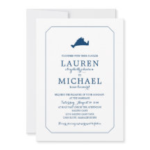 ネイビーブルークラシックマルタスヴィンヤードの地結婚図