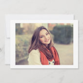 ネイビーブルークラス2022 4写真卒業パーティー 招待状 (裏面)