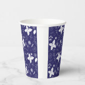 ネイビーブルークリスマス 紙コップ (右)