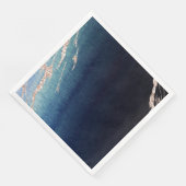 ネイビーブルーグラデーションアゲートバラモダン金ゴールド結婚ズ (コーナー)