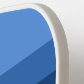 ネイビーブルーグラデーションスティープカスタム ピックルボールラケット (左詳細)