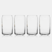 ネイビーブルーグラデーションドリーム捕手 ガラス缶 (左)