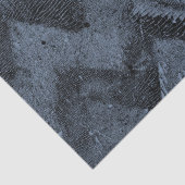 ネイビーブルーグランジシェブロン 薄葉紙 (詳細)