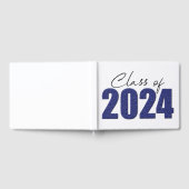 ネイビーブルーグリッタークラス2024 ゲストブック (全面)