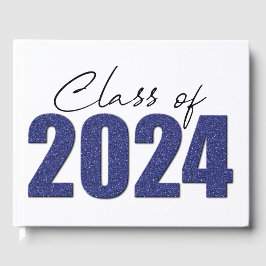 ネイビーブルーグリッタークラス2024 ゲストブック