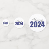 ネイビーブルーグリッタークラス2024 コンフェッティ (正面)