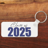 ネイビーブルーグリッタークラス2025 キーホルダー (正面)