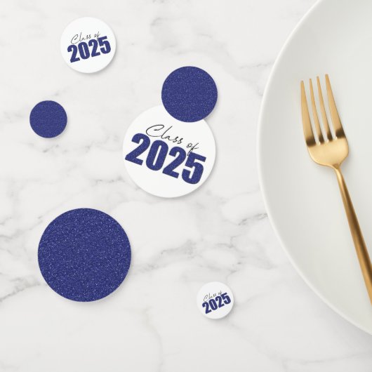 ネイビーブルーグリッタークラス2025 コンフェッティ (グループ)