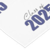 ネイビーブルーグリッタークラス2025 テーブルクロス (アングル)