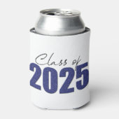 ネイビーブルーグリッタークラス2025 缶クーラー (缶正面)