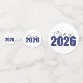 ネイビーブルーグリッタークラス2026 コンフェッティ (正面)