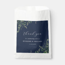 ネイビーブルーグリーンリー植物水色結婚ズ