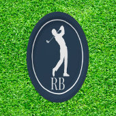 ネイビーブルーゴルフ ペーパープレート