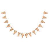 ネイビーブルーシェブロンいかりナローブラックローンデル バンティングフラッグ (全)