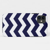 ネイビーブルーシェブロンパターンケースSavvy iPhone 5ケース Case-Mate iPhoneケース (裏面(横))