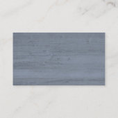 ネイビーブルーシルバーウォーターフローラ結婚ズWebサイト エンクロージャーカード (裏面)