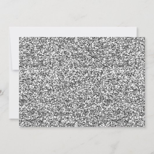 ネイビーブルーシルバーダスティピンク結婚フローラ セーブザデート (裏面)