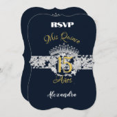 ネイビーブルーシルバーバラ蝶キンセアニェラ (正面/裏面)