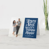 ネイビーブルージョユーヌエル・エ・ボンヌ・アニー脚本の写真 シーズンカード (正面)