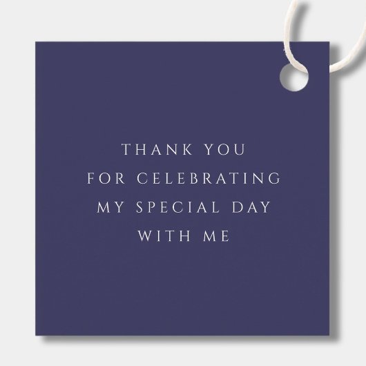 ネイビーブルースクリプトクロスボーイファーストコミュニオン フェイバータグ