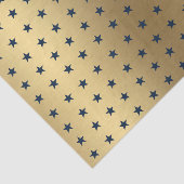 ネイビーブルースターズのメタリック金ゴールド 薄葉紙 (詳細)