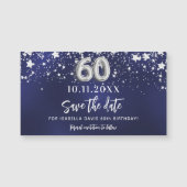 ネイビーブルースターズ60thバースデイトマグネットを保存 (正面)