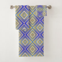 ネイビーブルース代替ダイヤモンドパターン