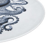 ネイビーブルータコイラストレーションバイエルンストヘイケル カッティングボード (角)