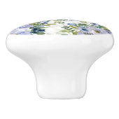 ネイビーブルーダスティーブルーフローラホワイトスプリングタイム セラミックノブ (側面)