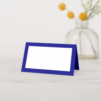 ネイビーブルーテントスタイル座席表 プレイスカード