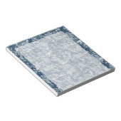 ネイビーブルーデジタルカモフラージデコール ノートパッド (アングル)