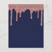 ネイビーブルーバラ金ゴールドドリッピンググリッター価格表 チラシ (裏面)