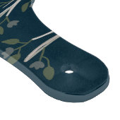 ネイビーブルーバードラストネーム カッティングボード (角)