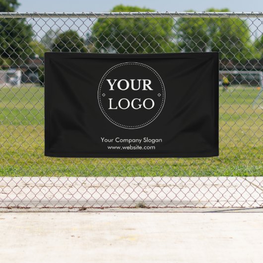 ネイビーブルービジネスロ企業のゴプロフェッショナル 横断幕 (インサイチュ)