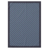 ネイビーブルーピクニックテーブルククラシックロス テーブルクロス (正面)