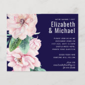 ネイビーブルーピンクモダンフローラ結婚ズ予算 (正面)