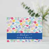 ネイビーブルーピンクワイルドレインフォレストエバーグリーン結婚ズ (スタンド正面)