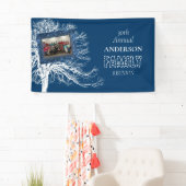 ネイビーブルーファミリーフォト懇親会 横断幕 (インサイチュ)