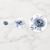 ネイビーブルーフラワーズ卒業パーティー コンフェッティ (正面)