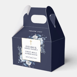 ネイビーブルーフローラボホホーホコミュニオン フェイバーボックス