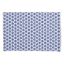 ネイビーブルーフローラモザイク