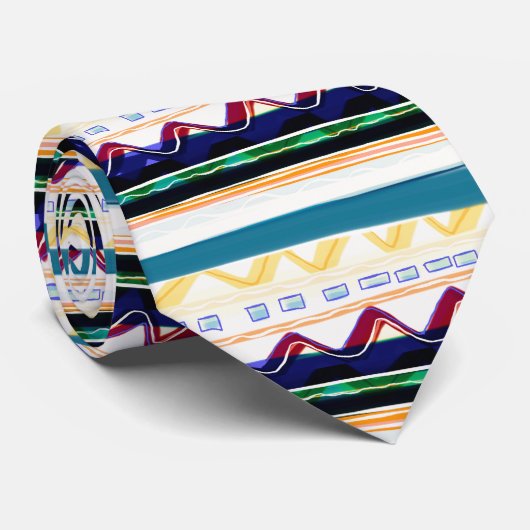 ネイビーブルーブルゴーニュとイエロー ネクタイ (ロール)