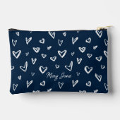 ネイビーブルーベビーの基本アクセサリーバッグ アクセサリーポーチ (裏面)