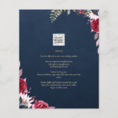 ネイビーブルーベリーフローラブルガンディーウィンター秋 チラシ (裏面)