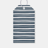 ネイビーブルーホリデージョイギフトラベル ギフトタグ (裏面)